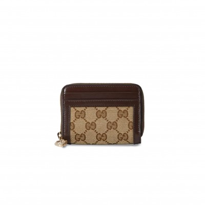  GUCCI LUCE MINI ZIP WALLET 790037 (11.5*9*2cm)